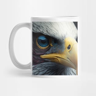 USA, Bald Eagle, America, American Flag, Mug